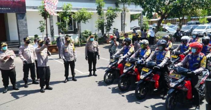 Baksos Akpol 91 Bhara Daksa di Mapolrestabes Surabaya