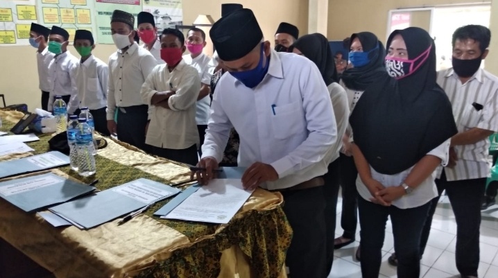 BPD Situ Udik Menggelar Kegiatan Pembentukan Panitia Pilkades 2020