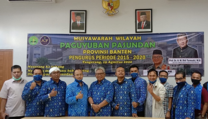 Pengurus Paguyuban Pasundan Provinsi Banten Menyelenggarakan Musyawarah