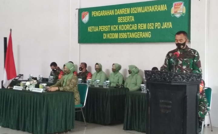 Brigjen TNI Tri Budi Utomo Gelar Kunjungan Kerja Di Kodim 0506 Kota Tangerang