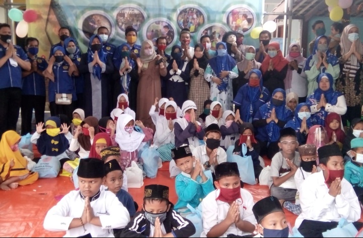 Yayasan Balaraja Peduli Indonesia Raya Gelar Acara Lebaran Bersama 200 Anak Yatim