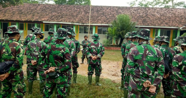 Kodim 0621/KB Kerahkan Ratusan Prajurit Ikuti Giat TMMD ke-109 di Cinyurup Tenjo