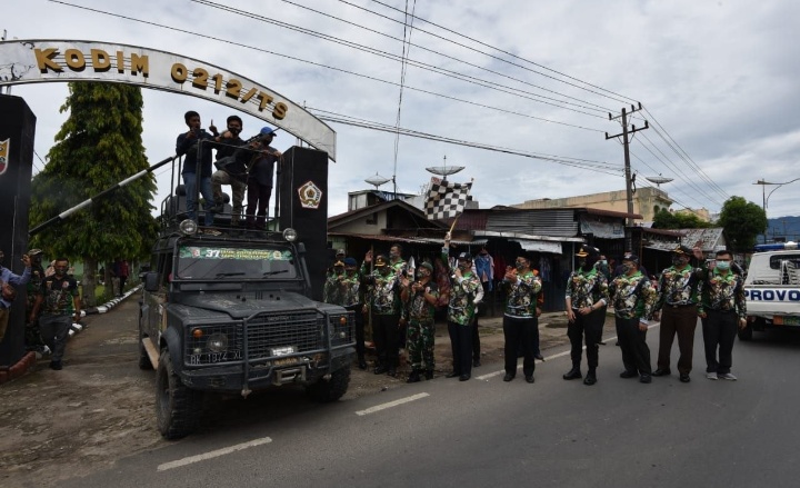 Sambut HUT ke-75 TNI, Kodim 0212/Tapsel Gelar Safari Wisata Berburu se-Tabagsel