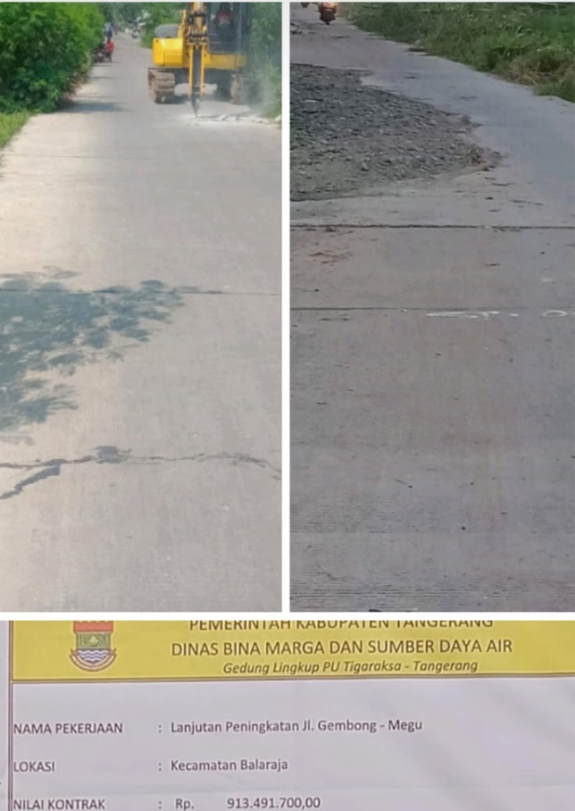 Inikah Yang Disebut Lanjutan Peningkatan Jalan ?