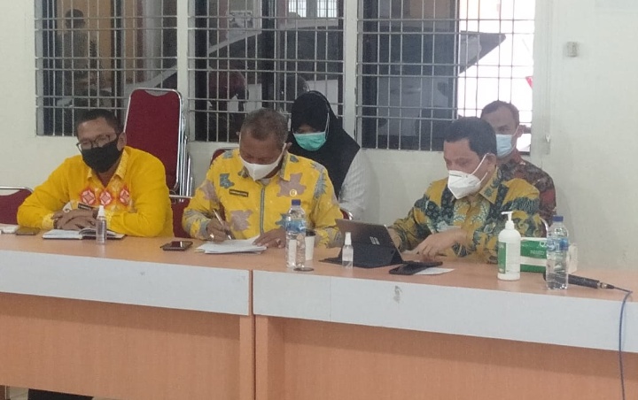 Suan Ke KPU, PJS Bupati Labuhanbatu Minta KPU Netral