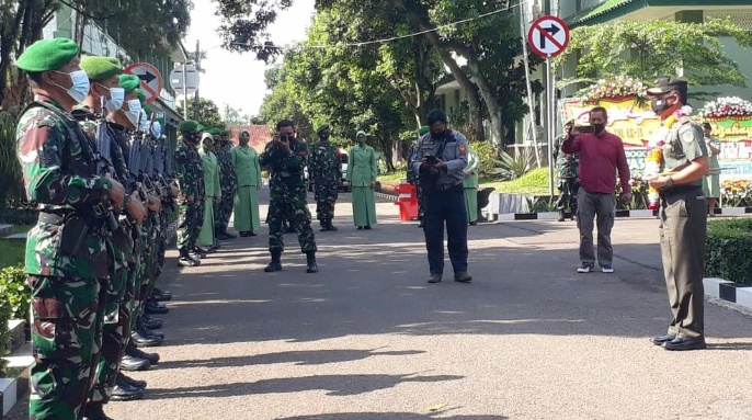 Danrem 061 Surya Kencana, Lakukan Kunjungan ke Prajurit Kodim 0621