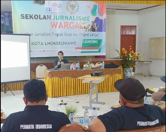 PPWI Kota Lhokseumawe Gelar Kegiatan Sekolah Jurnalisme Warga