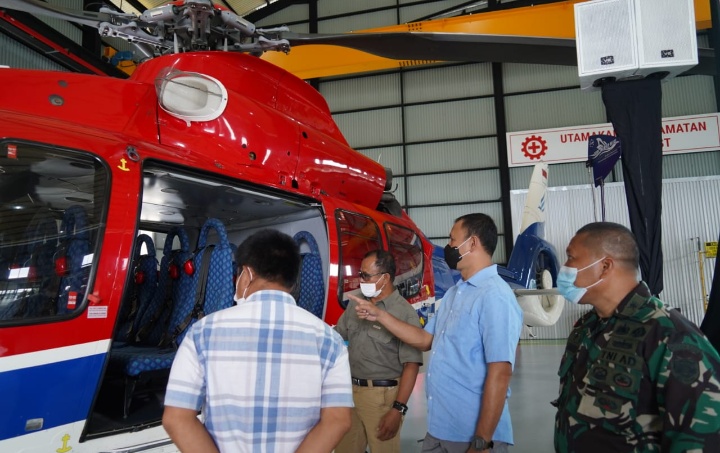 Danrem 061/SK: Hanggar Helikopter Volta Dapat Dukung Kegiatan BNPB