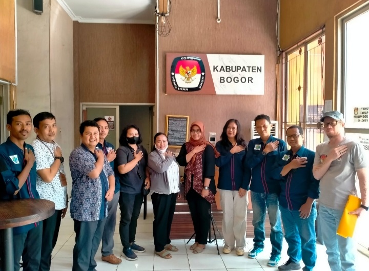 Audiensi IWO Bogor Raya Disambut Langsung oleh Ketua KPU Kabupaten Bogor