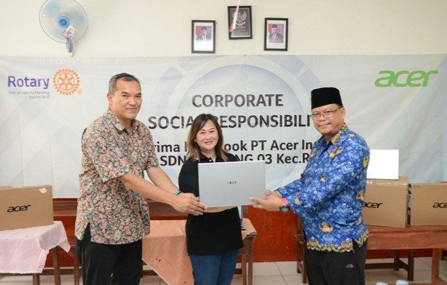 Tingkatkan Aksesibilitas Digital Pendidikan, Acer Berikan Dukungan Laptop kepada Kelas Jauh SDN Cipinang 03 Ke