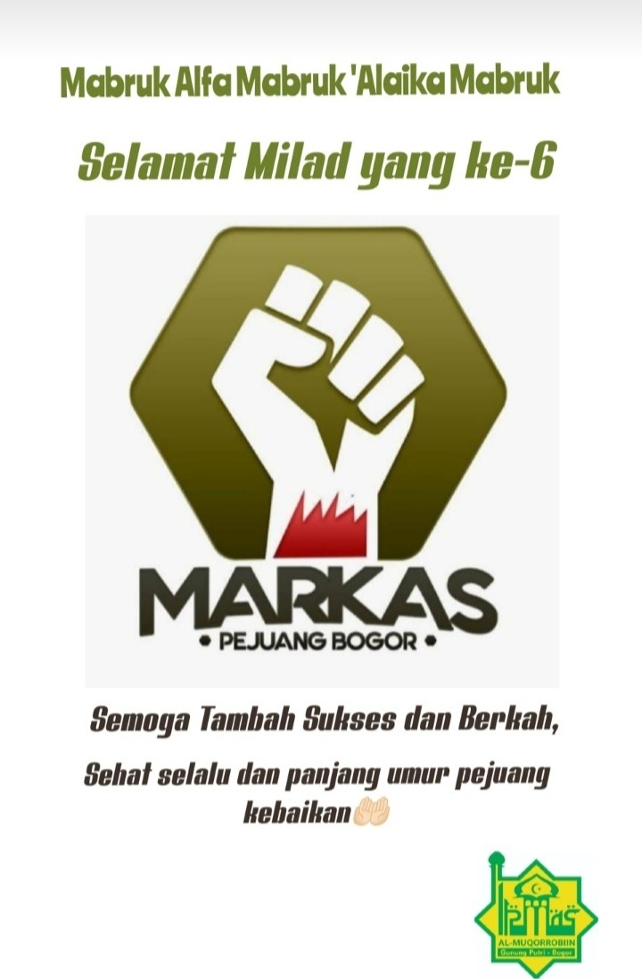 Selamat Ulang Tahun Yang Ke 6 LSM Markas Pejuang Bogor