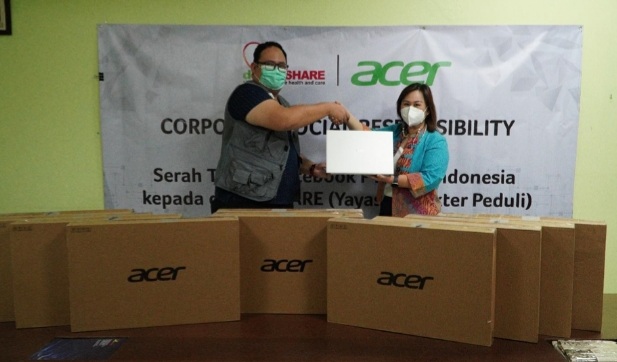 Dukung Percepatan Pelayanan Kesehatan Masyarakat, Acer Indonesia Beri Bantuan Laptop untuk Pegiat Kesehatan di