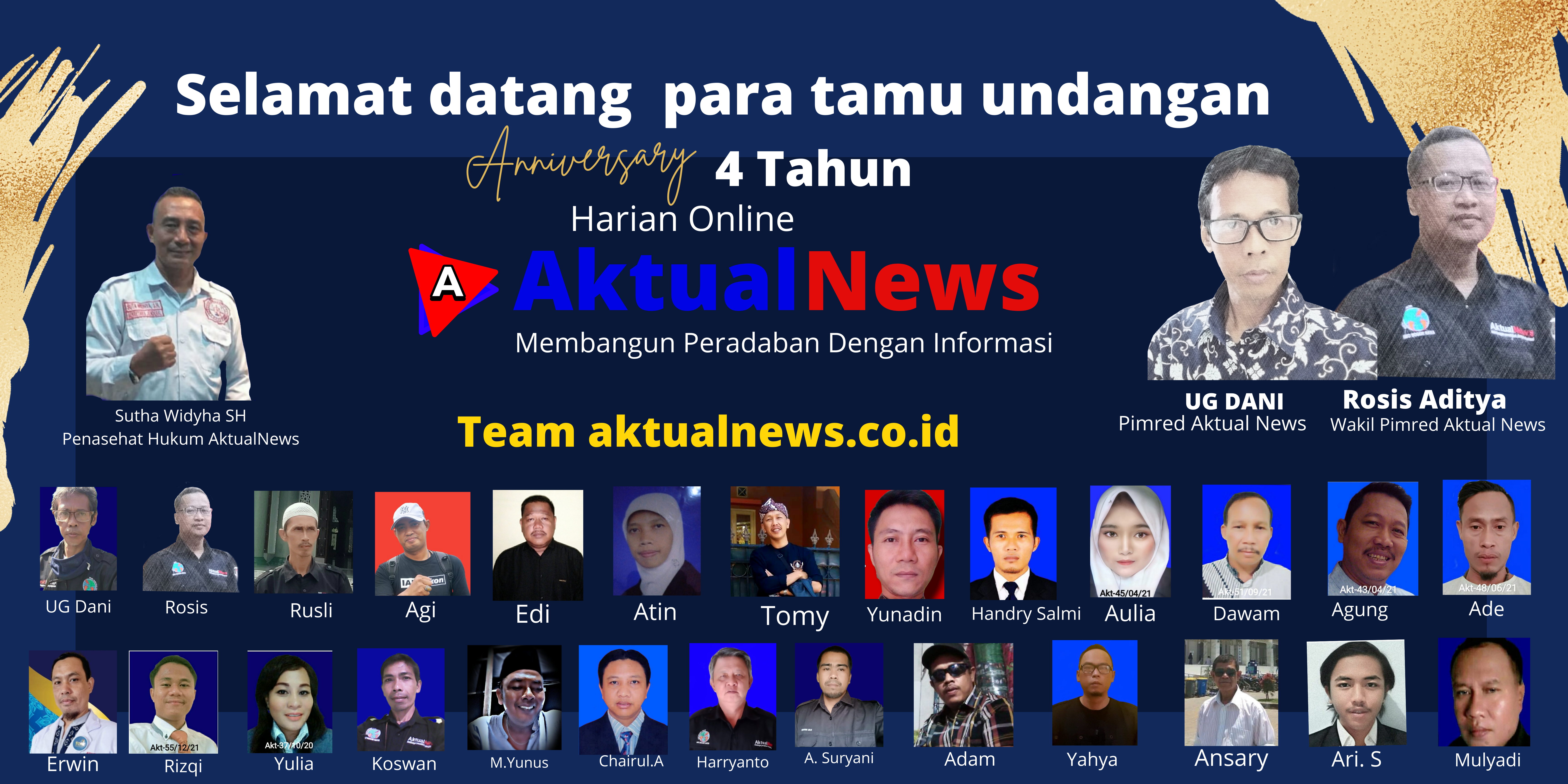 Anniversary ke 4 Tahun Aktual News