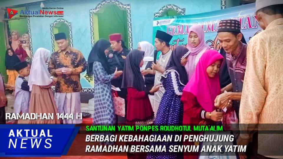 Santunan Yatim di Ponpes Roudhotul Muta’alim Kemiri Berjalan Khidmat dan Sukses